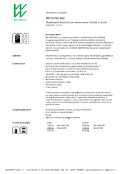 WeTraffic 492 - Informazioni prodotto