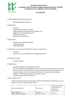Wecryl 108 - DOP